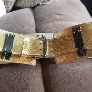 Control freak gold belt new